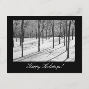 Happy Holidays template postcard