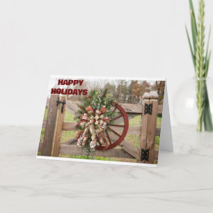 **HAPPY HOLIDAYS** THINKING OF "YOU" CARD