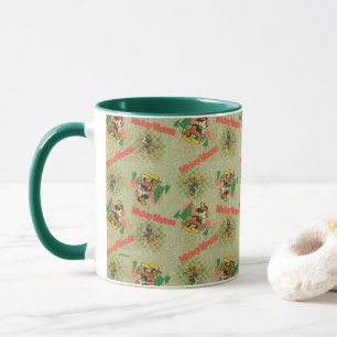 Happy Holidays   Vintage Mickey Mouse Christmas Mug