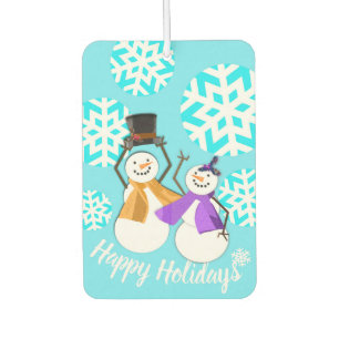 HAPPY HOLIDAYS : Winter Friends Air Freshener
