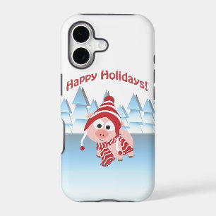 Happy Holidays! Winter Pig
