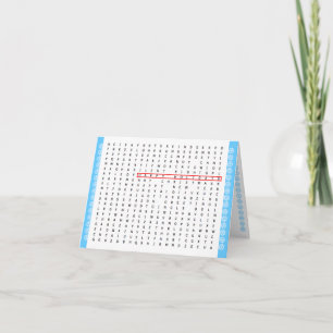 Happy Holidays Word Search Card