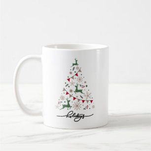 HAPPY HOLIDAYS XMAS MUG