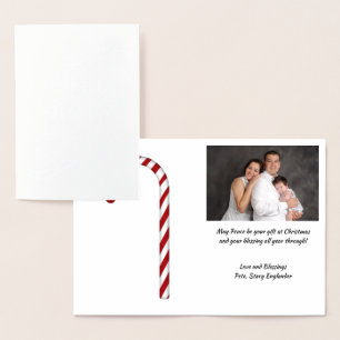 Happy Holidays Y'all, Funny Christmas Design, ZSG Foil Card