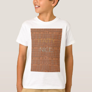 Happy Holidays Zebra Art Print T-Shirt