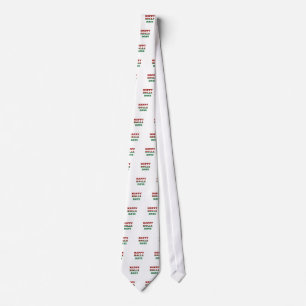 happy holla days tie