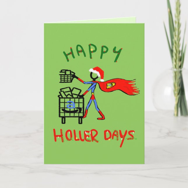 Happy Hollerdays 8 - trier de commande. Carte (Devant)