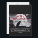 happy holloween invitation<br><div class="desc">Invitation Card happy holloween</div>