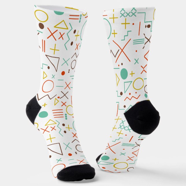 Happy Hollowing Cute Socks (Angled)
