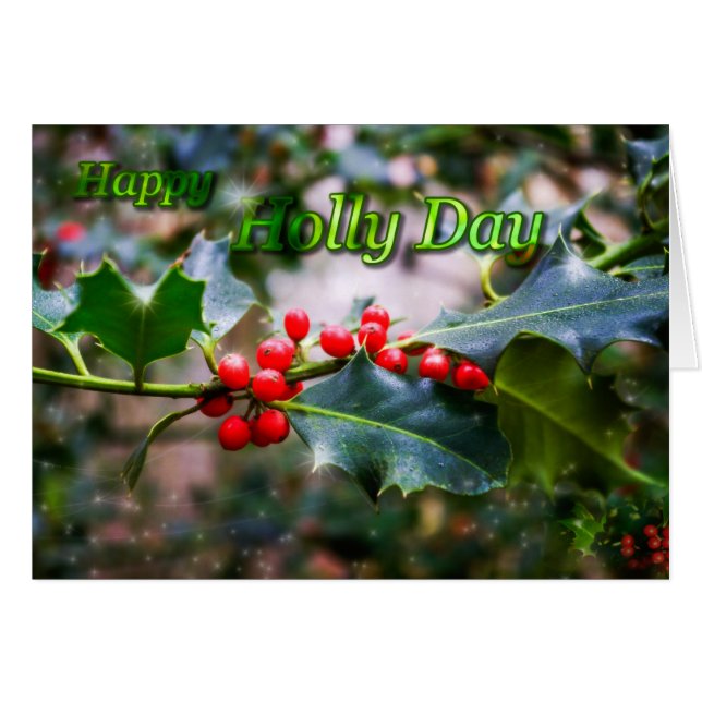 Happy Holly Day (Front Horizontal)