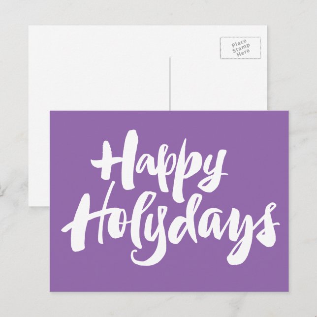 Happy Holy Days Holydays Religious Christmas Holiday Postcard (Front/Back)