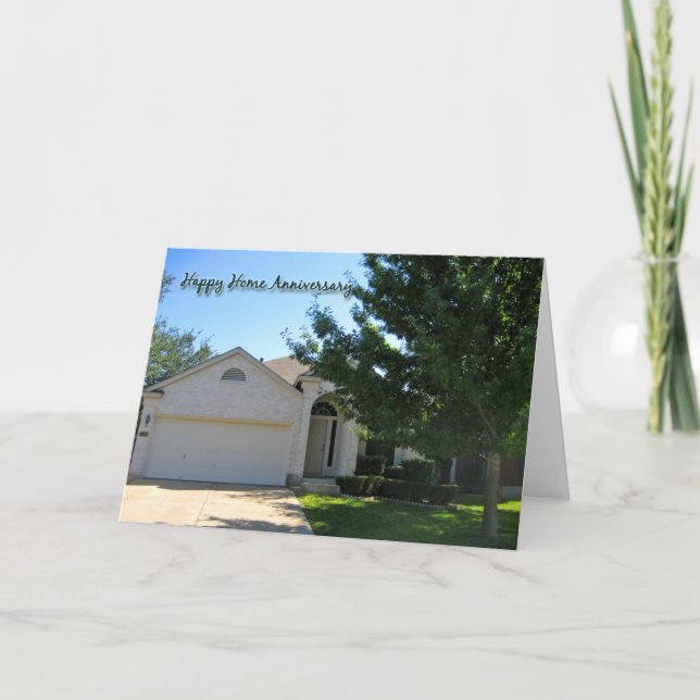 Happy Home Anniversary Cards (Front)