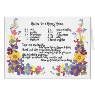 Happy Home Recipe