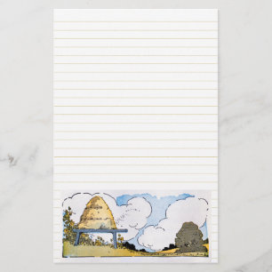 Happy Honeybee Hive Stationery Lined