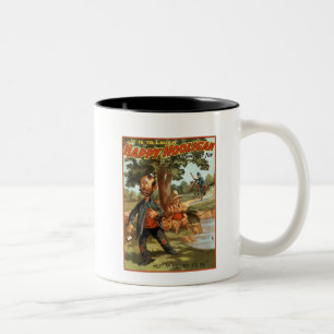 Happy Hooligan - Poisoned by Tea! Two-Tone Coffee Mug