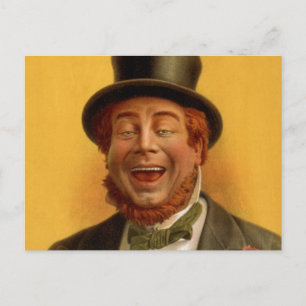 Happy Hooligan's Trip Around the World Postcard