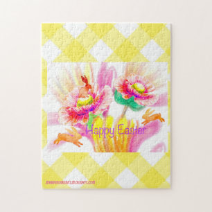 Happy Hopping Bunnies Puzzle