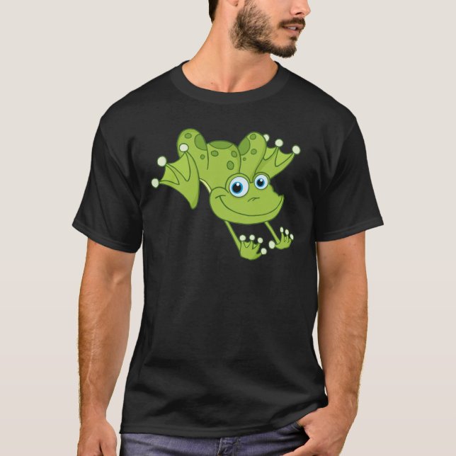 Happy Hopping Frog T-Shirt (Front)