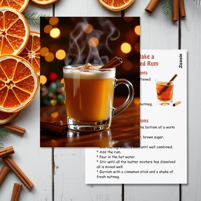Happy Hot-Buttered Rum Day | January 17th Postcard (Creator Uploaded)