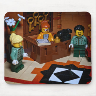 Happy Hotel Toy Photography Mouse Pad