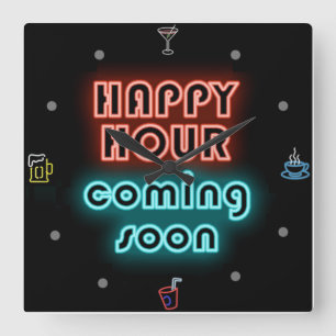 Happy Hour - Horloge murale
