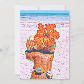 Happy Hour in Paradise Greeting Card