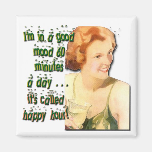 Happy Hour Magnet (Front)