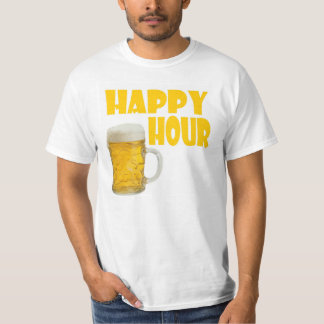 happy hour mens t-shirt