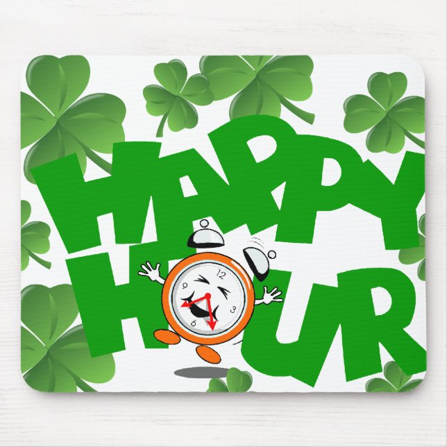 Happy hour mouse pad (Front)