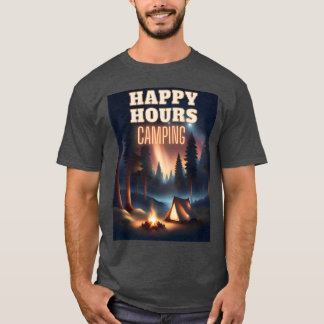 Happy hours camping gift T-Shirt