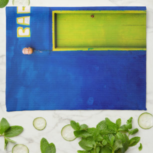 Happy hours kitchen towel