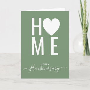 Happy house anniversary housiversary referral card