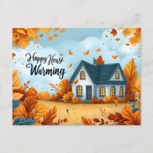 Happy House Warming Postcard