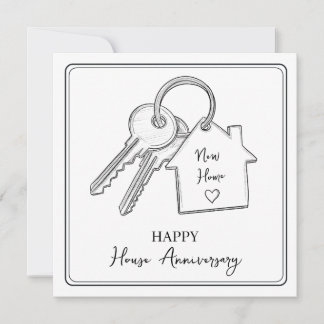 Happy Housiversary | House Anniversary Celebration Card