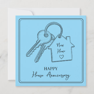 Happy Housiversary | House Anniversary Celebration Card