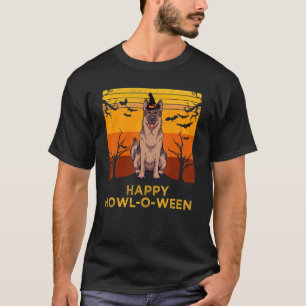 Happy Howl O Ween German Shepherd T-Shirt