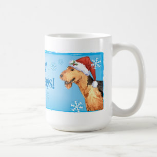 Happy Howliday Airedale Coffee Mug