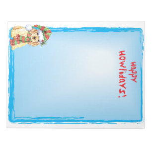 Happy Howlidays Cocker Spaniel Notepad