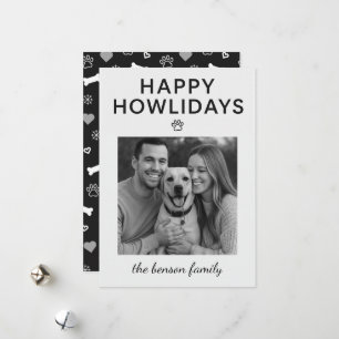 Happy Howlidays Dog Holiday Card 