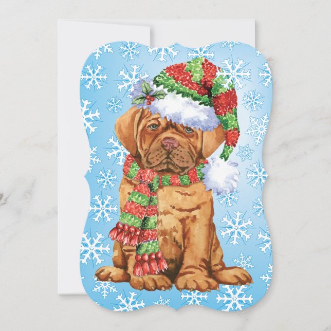 Happy Howlidays Dogue Holiday Card (Front)