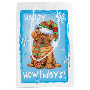 Happy Howlidays Dogue Medium Gift Bag