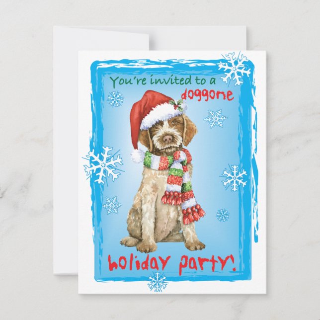 Happy Howlidays Griffon Invitation (Front)