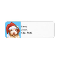 Happy Howlidays Lagotto Romagnolo Étiquette