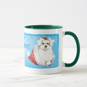 Happy Howlidays Maltese Mug