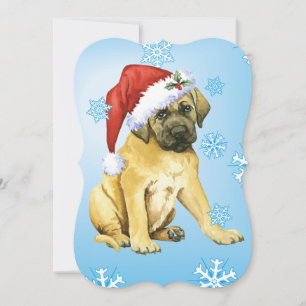 Happy Howlidays Mastiff Holiday Card