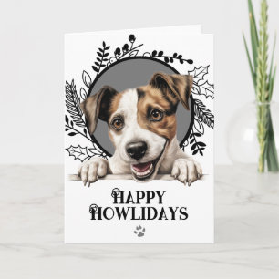 Happy Howlidays Parson Russell Terrier Christmas Holiday Card