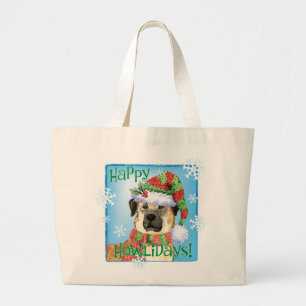 Happy Howlidays Pasteur Anatolian Grand Sac fourre