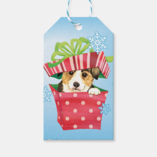 Happy Howlidays Pembroke Welsh Corgi Gift Tags