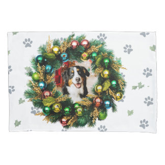 Happy Howlidays Photo Card Pillowcase