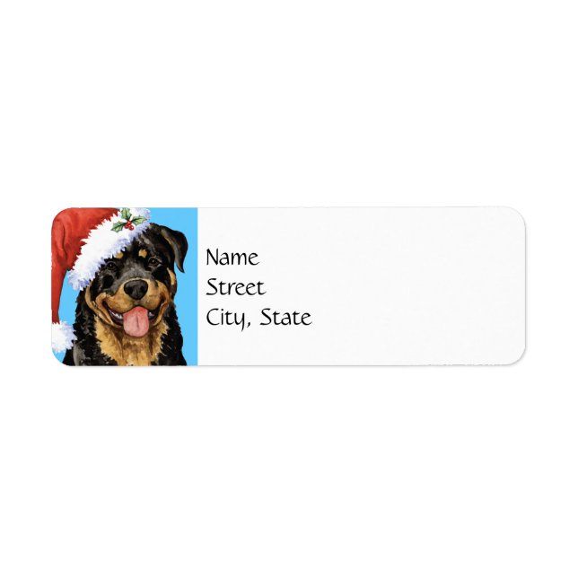 Happy Howlidays Rottweiler (Front)